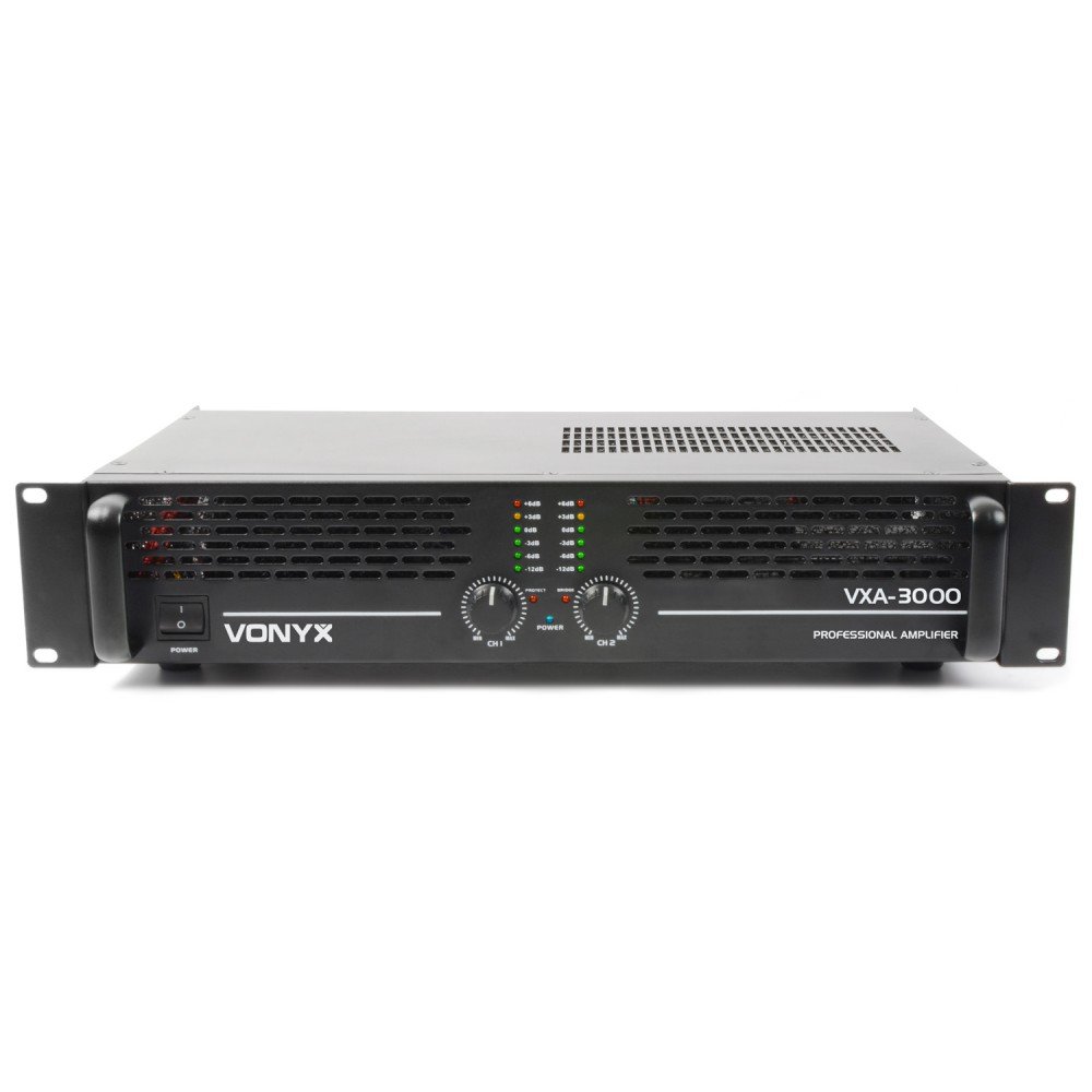 Vonyx PA Amplifier VXA-3000 2x 1500W Усилвател
